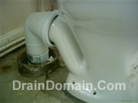 blocked toilet @ www.draindomain.com